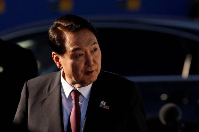 S.Korea's Yoon suspends informal media briefings, citing Covid-19