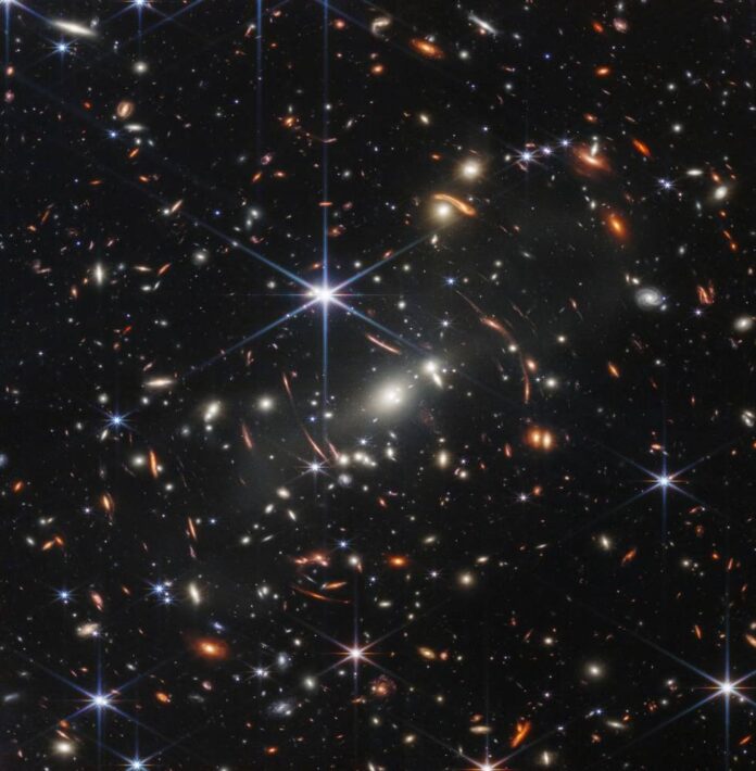 Biden unveils Webb space telescope's first full-colour image of distant galaxies