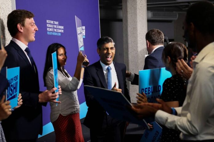 UK leadership candidate Sunak: We can't promise lower taxes and more spending