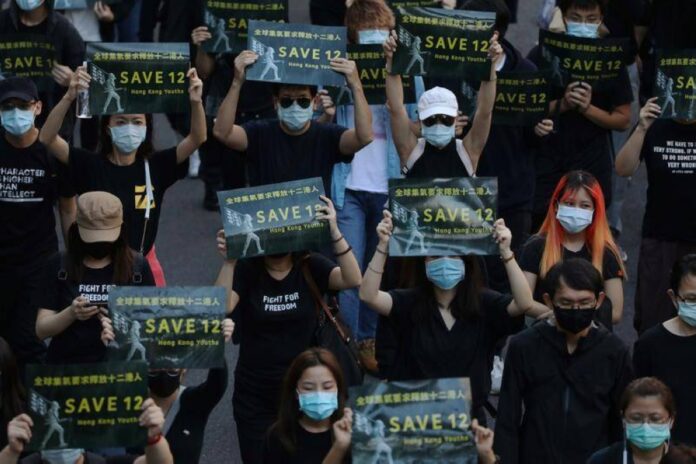 Seven Hong Kong 'speedboat fugitives' jailed over Taiwan escape bid