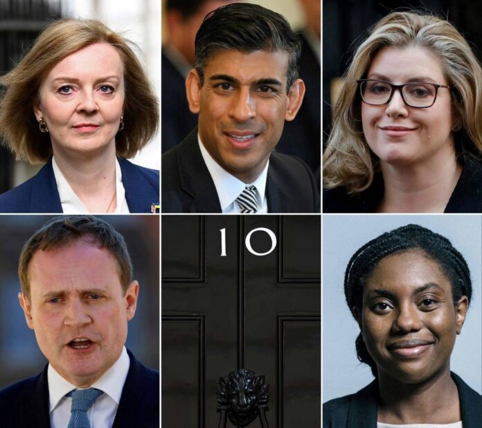 Tory rivals turn up the heat at fractious UK debate