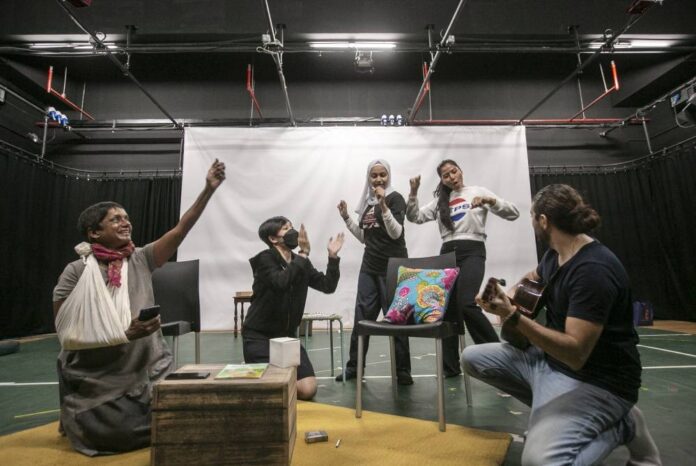 Refugee actors highlight issues of gender and identity with new play 'And Then Came Spring'
