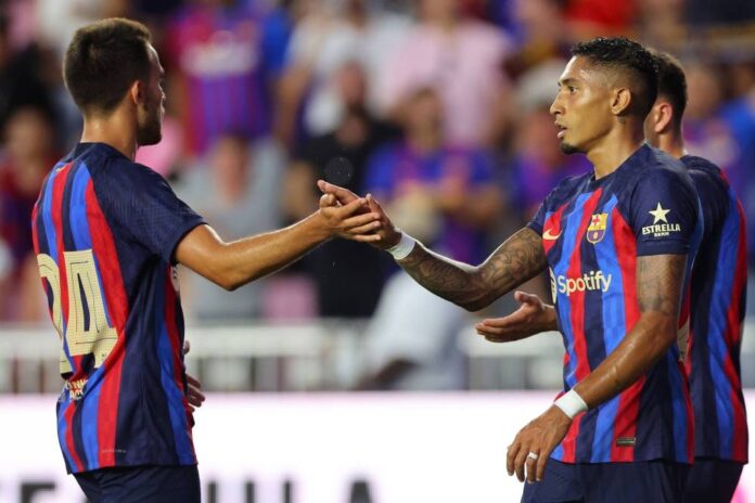 Barca thrash Beckham's Miami 6-0 in friendly