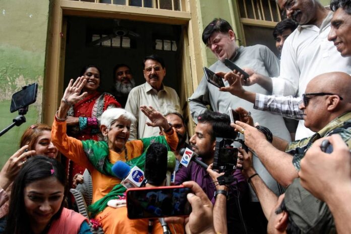 'Humanity over rivalry', says Indian woman as she re-visits Pakistan home after 75 years