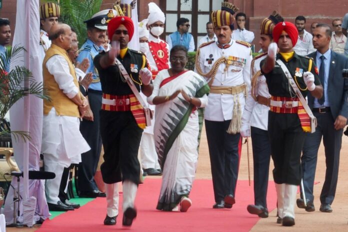 Poor in India can dream, says its first tribal president