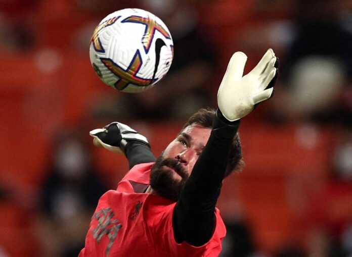 Liverpool's Alisson, Jota to miss Community Shield game, says Klopp