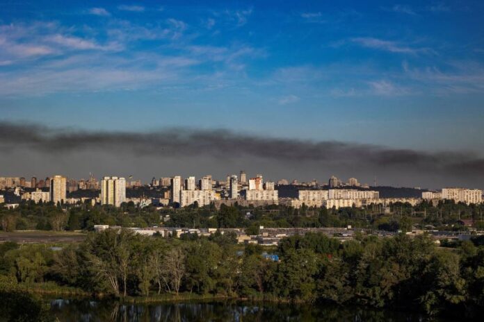 Ukraine bombs Russian forces in the south, missiles hit near Kyiv
