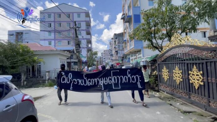 Japanese man detained in Myanmar after filming protest, say media reports