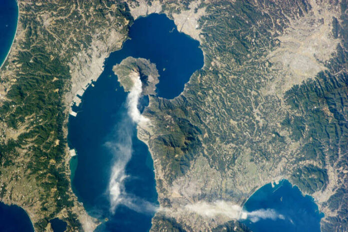Evacuations after volcano erupts in southern Japan