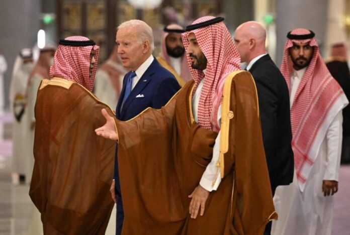 Biden's fist-bump with Saudi crown prince seen as undermining rights pledges