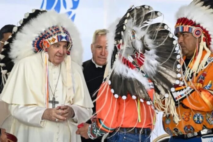 Pope apologises for 'evil' of Indigenous abuse in Canada