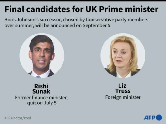 UK PM rivals spar over tax, China in first head-to-head TV debate