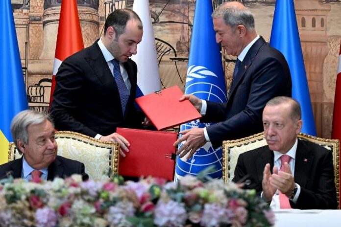 Russian strikes on Odessa port cast doubt over grain deal