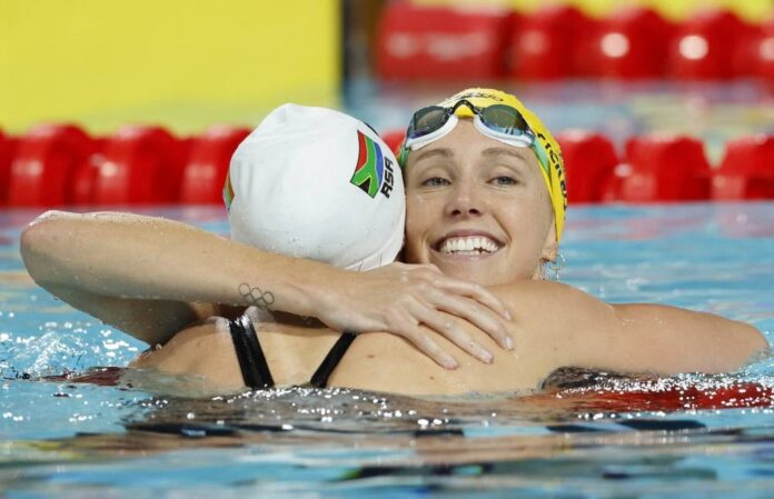 McKeon dazzles in Commonwealth pool as Kenny wins emotional cycling gold