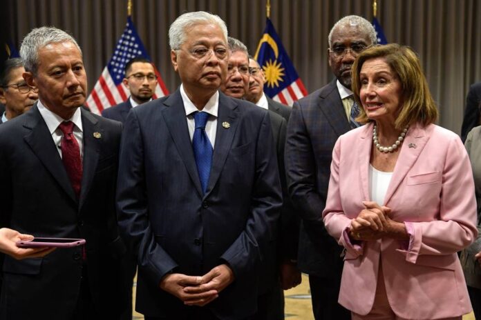 Pelosi and delegation say honoured to be received by PM Ismail Sabri