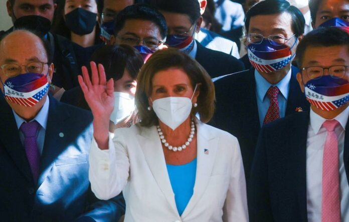 Pelosi addresses Taiwan parliament in visit condemned by China