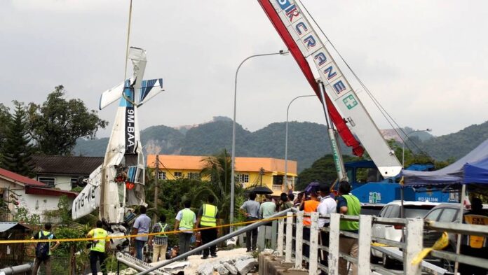 Light aircraft crash in Ipoh: Flight instructor transferred to private hospital