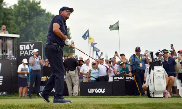 Mickelson, other golf pros sue PGA Tour in LIV fight