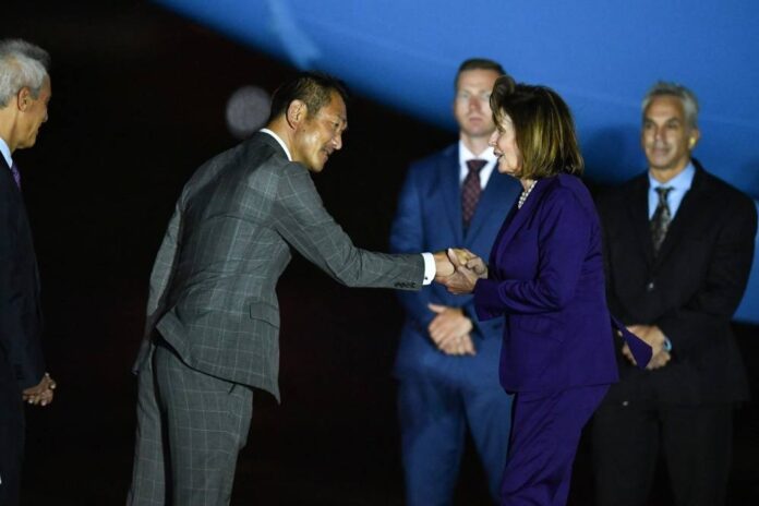 US House Speaker Pelosi lands in Japan, final stop on Asia trip