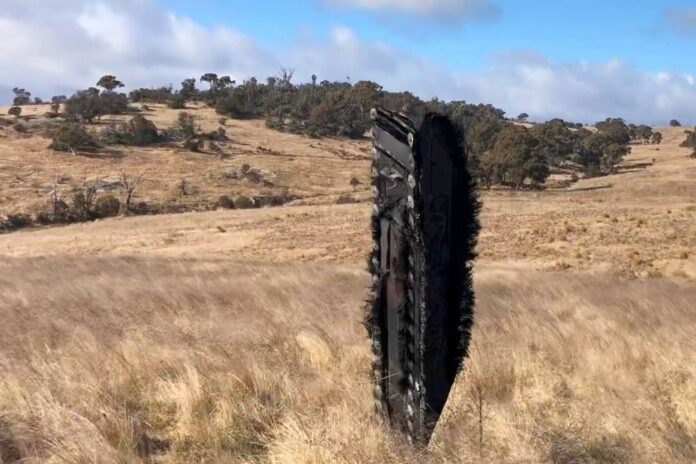 SpaceX debris discovered in Australian sheep paddock