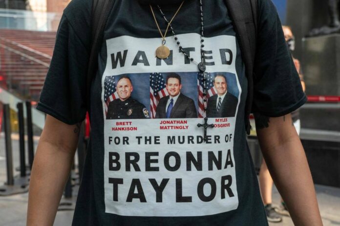 Four US cops charged over Breonna Taylor death