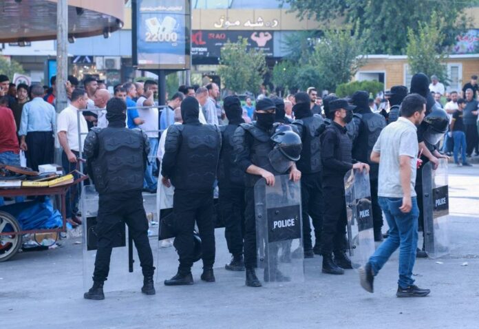 Iraq Kurd protesters tear-gassed, MPs detained