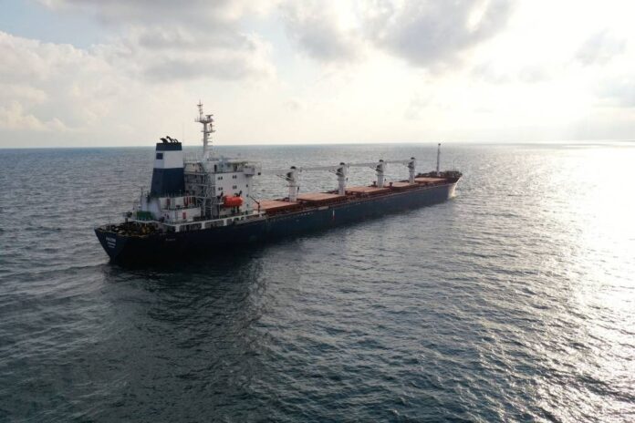 Four cargo ships sail from Ukraine