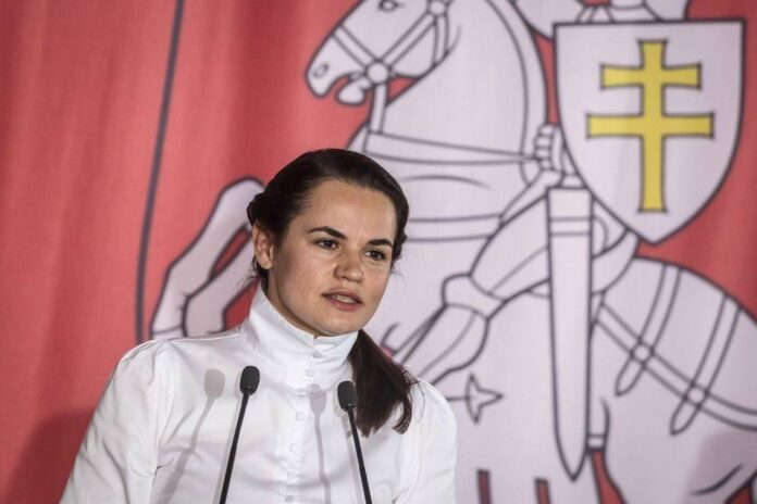 Belarus opposition urges West to keep pressure on regime