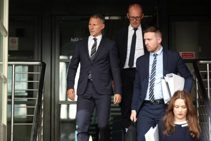 Former Man United star Giggs 'headbutted' ex-girlfriend in face, court hears