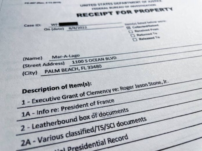 FBI seized top secret documents at Trump's home; Espionage Act cited