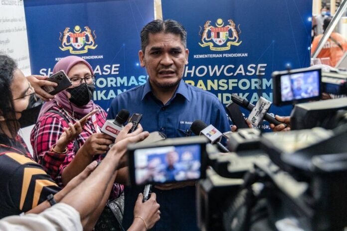 Radzi Jidin: Taskforce among few initiatives taken by Education Ministry to tackle bullying in schools