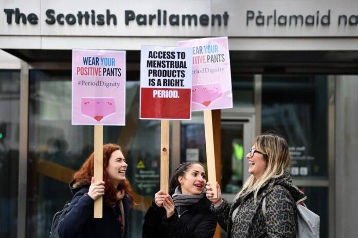 Scotland first country to ensure access to free period products