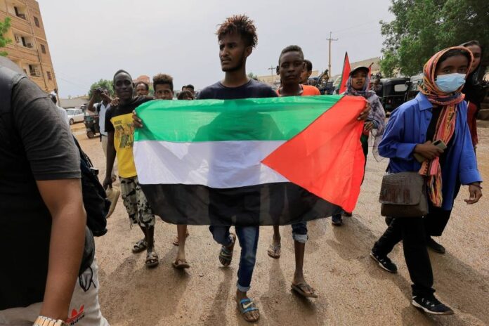 Hundreds rally in Sudan to support military-backed initiative