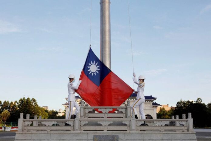 Angry China stages more drills near Taiwan as US lawmakers visit