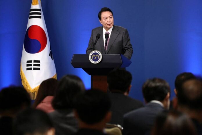 South Korea president says any talks with North Korea should be more than show