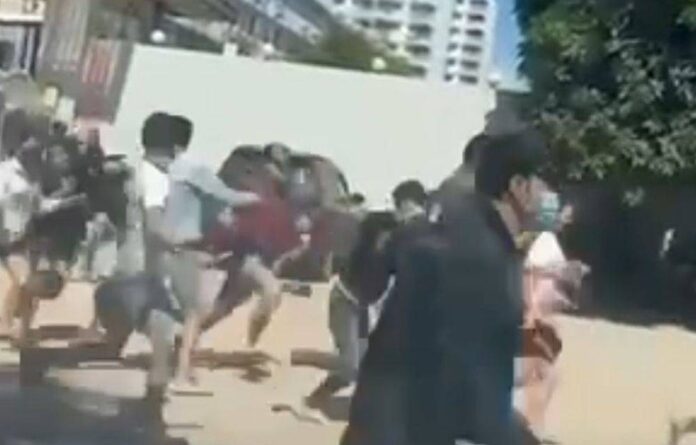 Dozens of casino workers flee Cambodia by swimming to Vietnam
