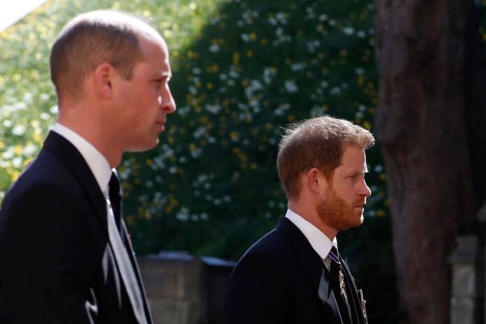Once-close royal brothers William and Harry now estranged