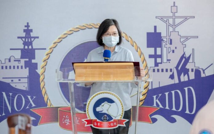 Taiwan saw off China before and retains resolve to defend itself, says president