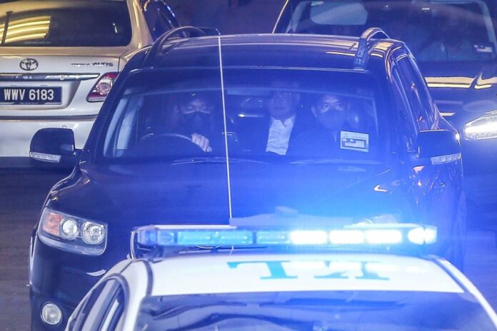Najib whisked away in black SUV to begin 12-year-jail sentence, as daughter vows, 'Bossku does not end here'