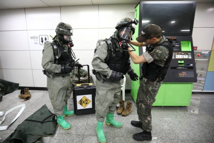 In a first, S.Korean general commands joint drills with US troops