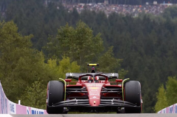 Ferrari duo Sainz and Leclerc dominate Belgian Grand Prix practice