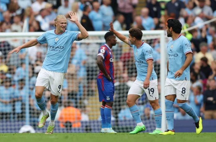 Liverpool hit nine to equal record, Haaland hat-trick fires Man City