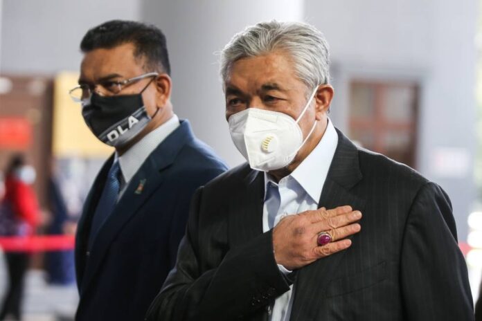In court, Zahid laments selective prosecution after GE14, says BN leaders like him charged while Pakatan politicians freed
