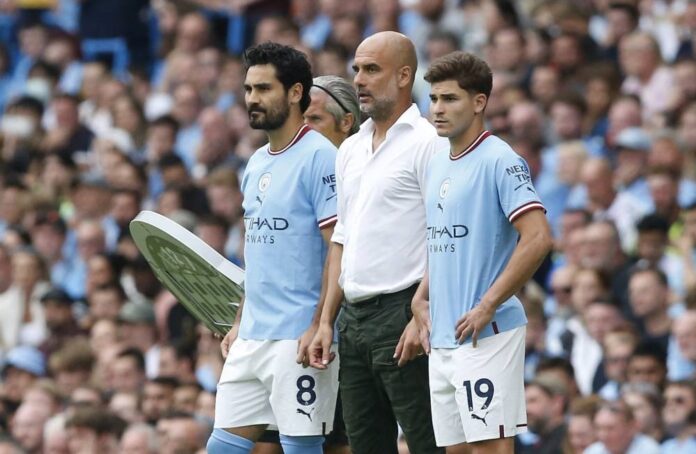 Man City's Guardiola backs Alvarez to shine when Haaland is rested