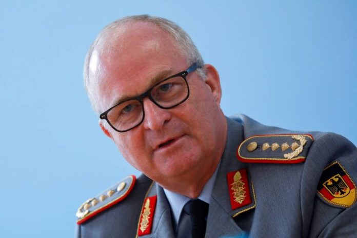Don't underestimate Russia's military strength, German defence chief warns