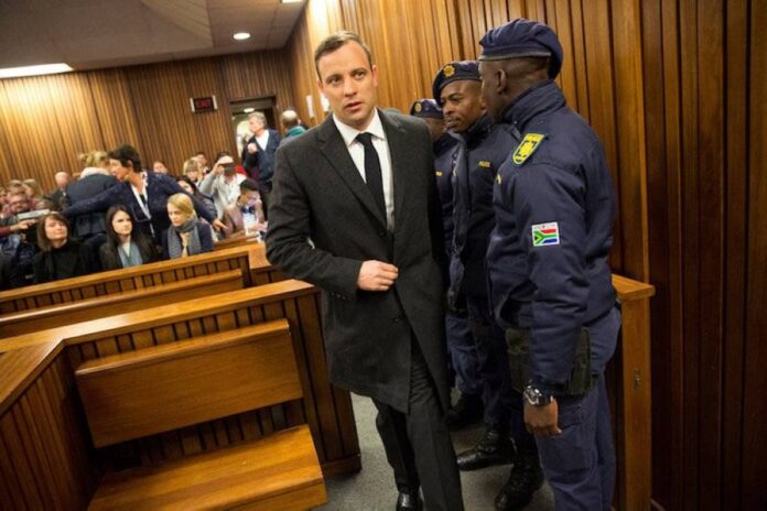 S. Africa's Paralympian Pistorius goes to court to push for parole