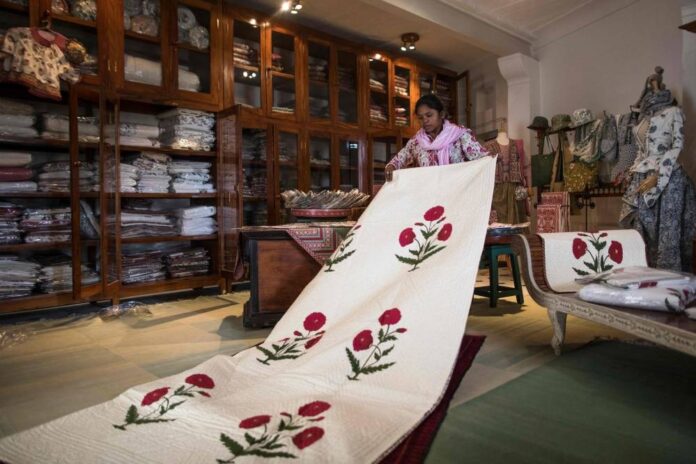 French-Indian textile designer brings back Mughal patterns