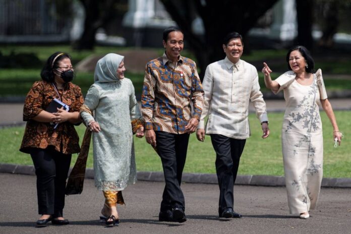 Philippines' Marcos visits Indonesia in first overseas trip as president