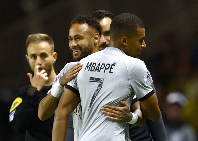 Neymar and I have a good relationship, Mbappe insists