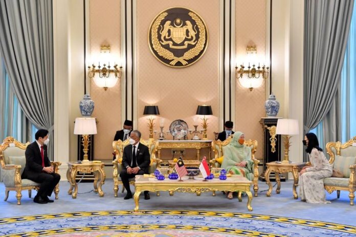 Agong grants audience to Singapore's DPM Lawrence Wong